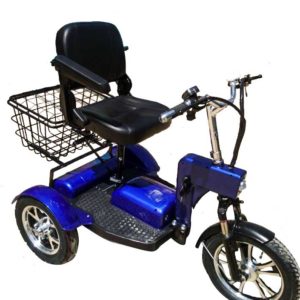 Електрическа триколка за възрастни с кресло BL 750 Lux